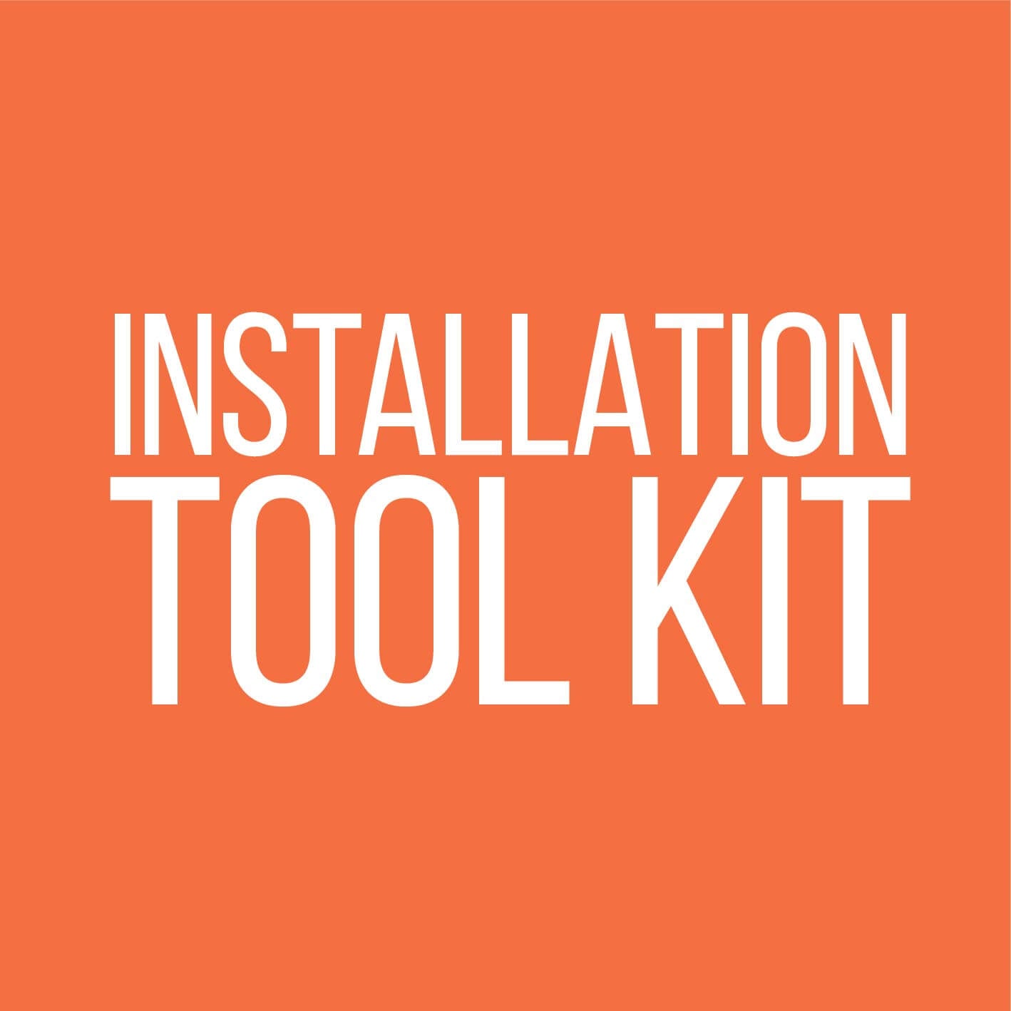 Installation Tool Kit All Film Solutions